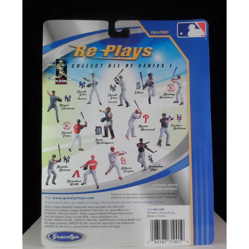 Derek Jeter Yankees Action Figure Birmingham Barons Jersey Sports Jerseys